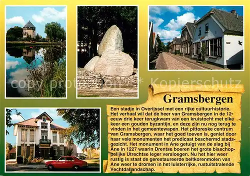 AK / Ansichtskarte Gramsbergen Het pittoreske centrum geniet door haar vele monumenten Gramsbergen