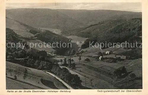 AK / Ansichtskarte Oberkirchen_Sauerland Gebirgslandschaft Oberkirchen_Sauerland