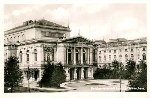 AK / Ansichtskarte Leipzig Gewandhaus Leipzig