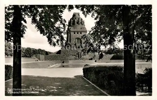 AK / Ansichtskarte Leipzig Voelkerschlachtdenkmal Leipzig