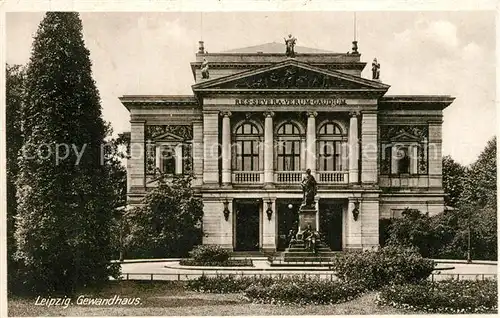 AK / Ansichtskarte Leipzig Gewandhaus Leipzig