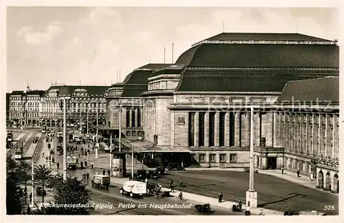 AK / Ansichtskarte Leipzig Hauptbahnhof Leipzig