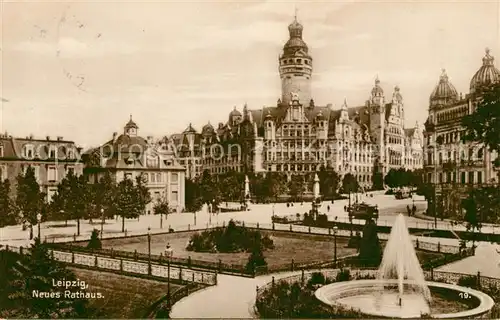 AK / Ansichtskarte Leipzig Neues Rathaus Leipzig