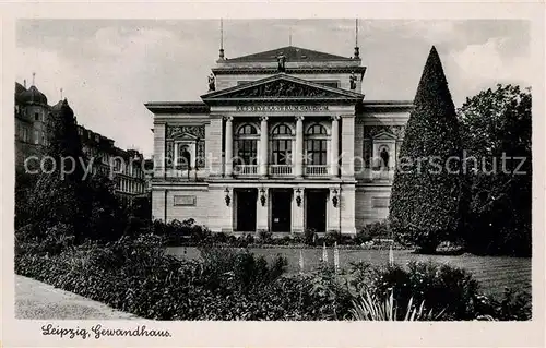 AK / Ansichtskarte Leipzig Gewandhaus Leipzig