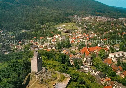 AK / Ansichtskarte Falkenstein_Taunus Burg Fliegeraufnahme Falkenstein_Taunus