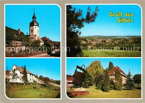 AK / Ansichtskarte Silbitz Kirche Alte Giesspfanne Panoramen Silbitz