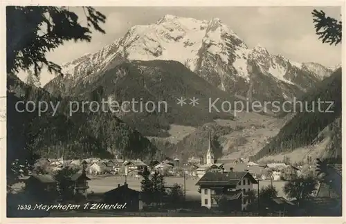 AK / Ansichtskarte Mayrhofen_Zillertal Panorama Mayrhofen_Zillertal