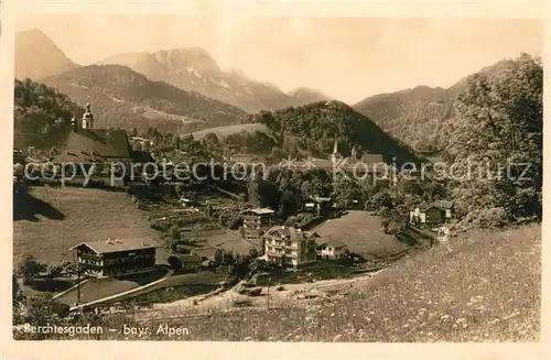 AK / Ansichtskarte Berchtesgaden Panorama Berchtesgaden