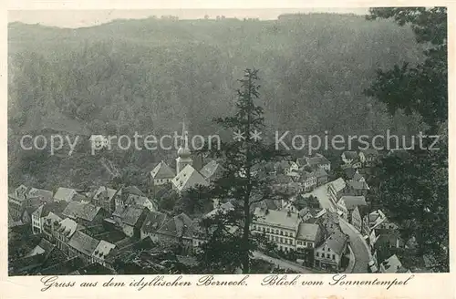 AK / Ansichtskarte Bad_Berneck Blick vom Sonnentempel Bad_Berneck