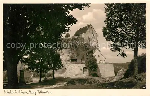 AK / Ansichtskarte Pottenstein_Oberfranken Burg Pottenstein Pottenstein_Oberfranken