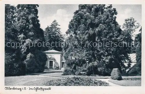 AK / Ansichtskarte Oldenburg_Niedersachsen Im Schlosspark Oldenburg Niedersachsen