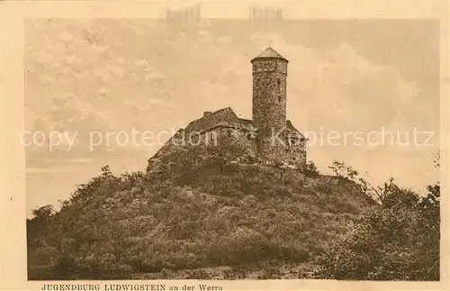 AK / Ansichtskarte Ludwigstein_Werleshausen Jugendburg Ludwigstein Ludwigstein_Werleshausen