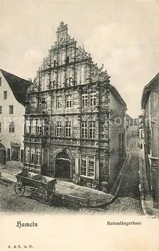 AK / Ansichtskarte Hameln_Weser Rattenfaengerhaus Hameln Weser