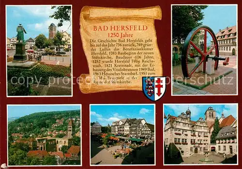 AK / Ansichtskarte Bad_Hersfeld Vitalisbrunnen  Bad_Hersfeld