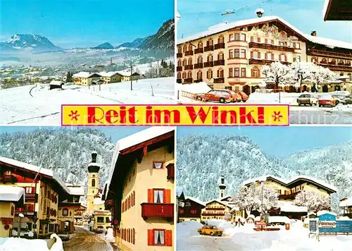 AK / Ansichtskarte Reit_Winkl Winterlandschaft Reit_Winkl