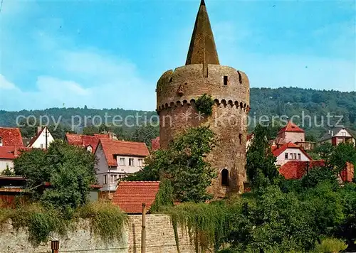 AK / Ansichtskarte Gelnhausen Hexenturm Gelnhausen