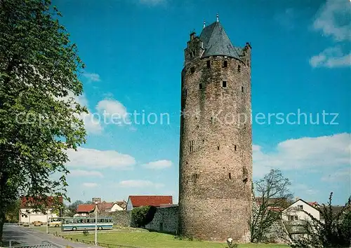 AK / Ansichtskarte Fritzlar Grauer Turm Fritzlar