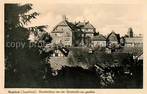 AK / Ansichtskarte Medebach Krankenhaus Medebach