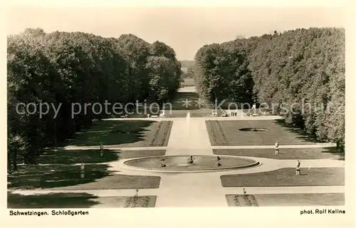 AK / Ansichtskarte Schwetzingen Schlossgarten Schwetzingen