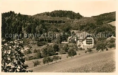 AK / Ansichtskarte Glottertal Kurhaus und Sanatorium Glotterbad Glottertal