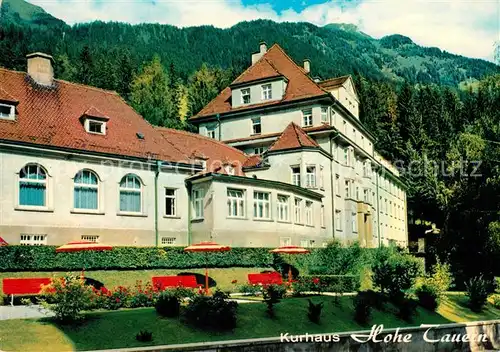 AK / Ansichtskarte Bad_Hofgastein Kurhaus Hohe Tauern Bad_Hofgastein