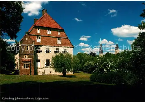 AK / Ansichtskarte Billerbeck_Westfalen Kolvenburg Johanniskirche Ludgerusdom Billerbeck_Westfalen