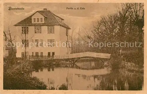 AK / Ansichtskarte Buxtehude Partie an der Este Buxtehude