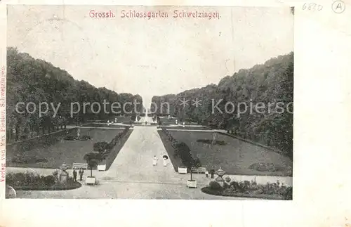 AK / Ansichtskarte Schwetzingen Grossherzoglicher Schlossgarten Schwetzingen