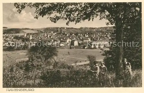 AK / Ansichtskarte Ravensburg_Wuerttemberg Panorama Ravensburg Wuerttemberg