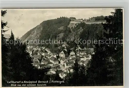 AK / Ansichtskarte Berneck_Bad Blick von der schoenen Aussicht Berneck_Bad