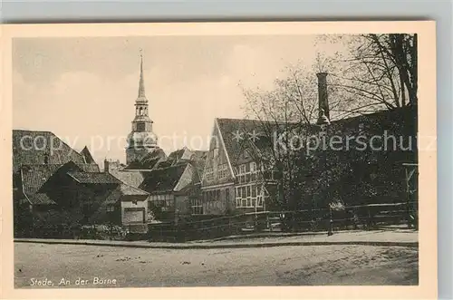 AK / Ansichtskarte Stade_Niederelbe An der Boerne Stade Niederelbe