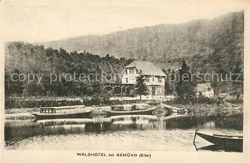 AK / Ansichtskarte Gemuend_Eifel Waldhotel Gemuend Eifel