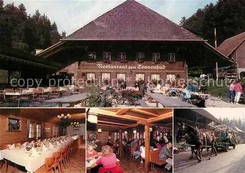 AK / Ansichtskarte Weier_BE Restaurant Tannenbad Weier_BE