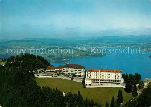 AK / Ansichtskarte Buergenstock Hotel Fliegeraufnahme Buergenstock