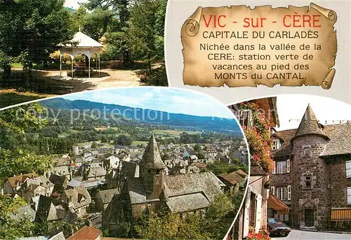 AK / Ansichtskarte Vic sur Cere Tour de Monaco Thermale Vic sur Cere