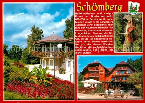 AK / Ansichtskarte Schoemberg_Schwarzwald  Schoemberg Schwarzwald