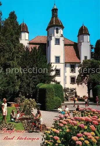 AK / Ansichtskarte Bad_Saeckingen Trompeterschloss Bad_Saeckingen