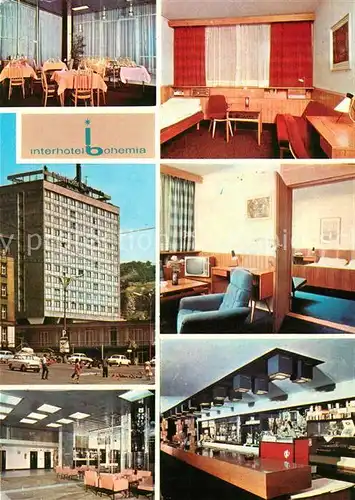 AK / Ansichtskarte Usti_nad_Labem Interhotel Bohemia Usti_nad_Labem