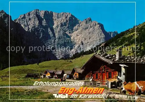 AK / Ansichtskarte Eng_Hinterriss_Tirol Eng Almen im Karwendel Eng_Hinterriss_Tirol