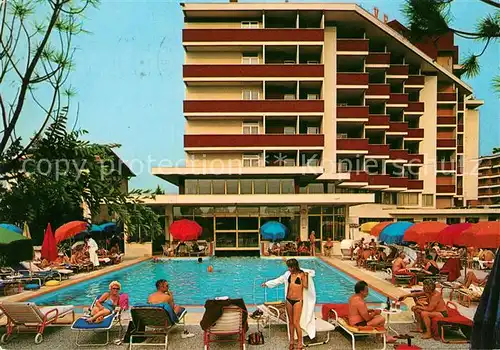 AK / Ansichtskarte Abano_Terme Hotel Verdi Terme Swimming Pool Abano Terme