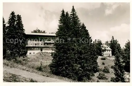 AK / Ansichtskarte Feldberg_Schwarzwald Hotel zur Jaegermatte Feldberg Schwarzwald