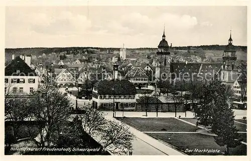 AK / Ansichtskarte Freudenstadt Marktplatz Freudenstadt