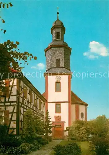 AK / Ansichtskarte Dudenhofen_Offenbach_Main Evangelische Kirche Dudenhofen_Offenbach_Main