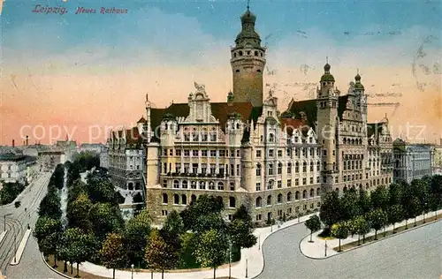 AK / Ansichtskarte Leipzig Neues Rathaus Leipzig