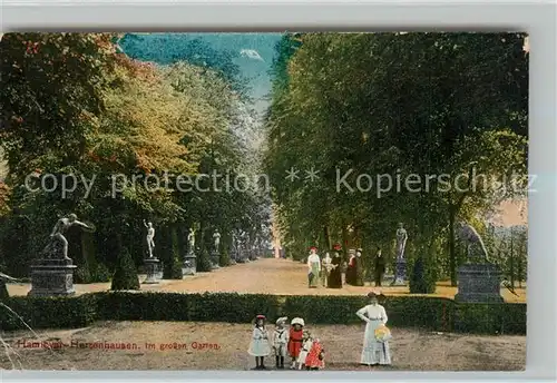 AK / Ansichtskarte Herrenhausen_Hannover Im grossen Garten Herrenhausen Hannover