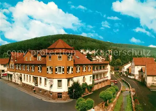 AK / Ansichtskarte Zell_Odenwald Gasthaus Zur Krone Zell Odenwald