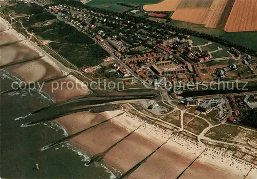 AK / Ansichtskarte Cadzand_Bad Kuststrook Fliegeraufnahme Cadzand_Bad