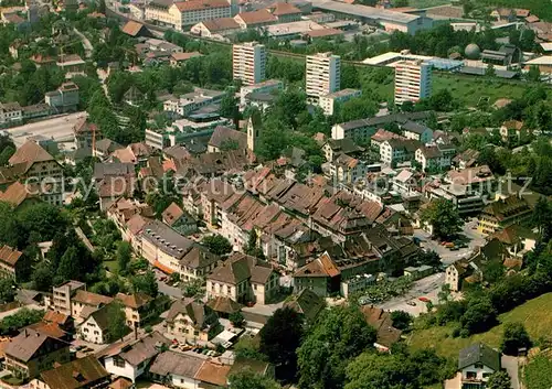 AK / Ansichtskarte Lenzburg_AG Fliegeraufnahme Lenzburg AG