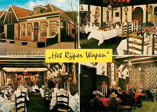 AK / Ansichtskarte De_Rijp Restaurant Het Rijper Wapen De_Rijp