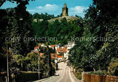 AK / Ansichtskarte Falkenstein_Taunus Blick zur Burgruine Falkenstein_Taunus